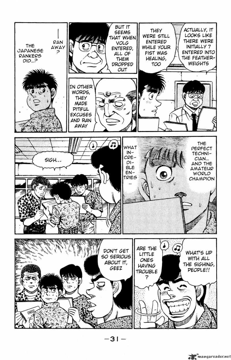 Hajime no Ippo: Fighting Spirit, Chapter 134 image 09